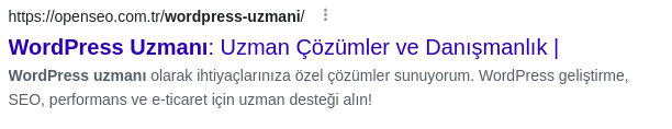 baslik meta aciklama