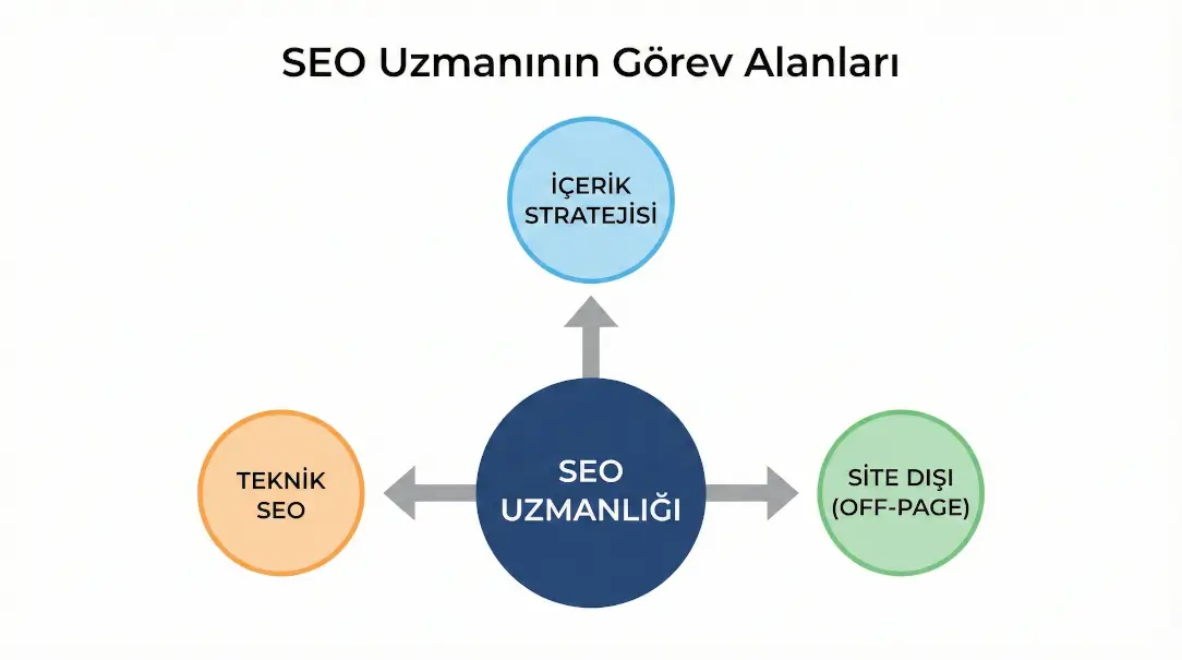 seo uzmaninin gorev alanlari