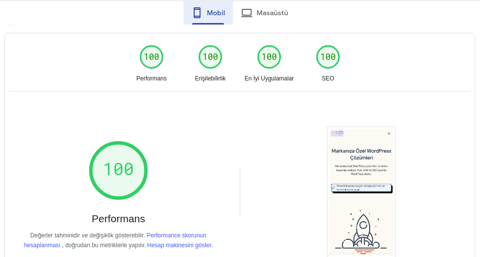 pagespeed insights SeoMentum